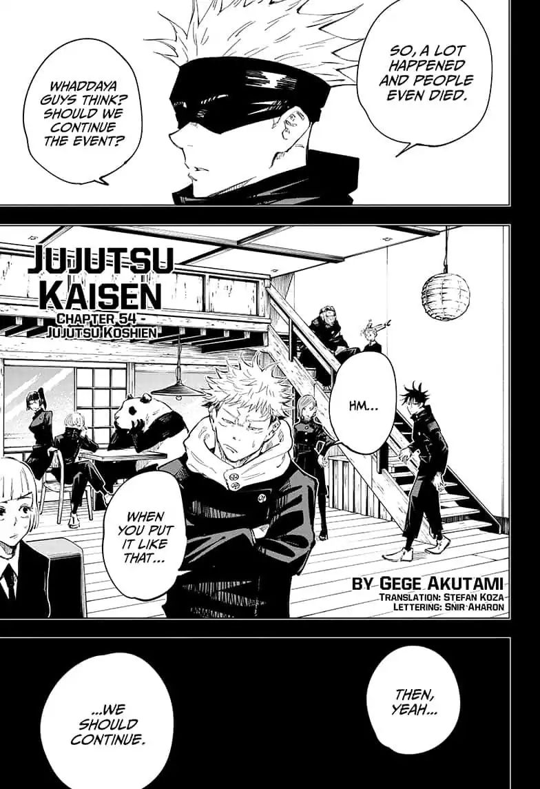Jujutsu Kaisen Chapter 54 image 01